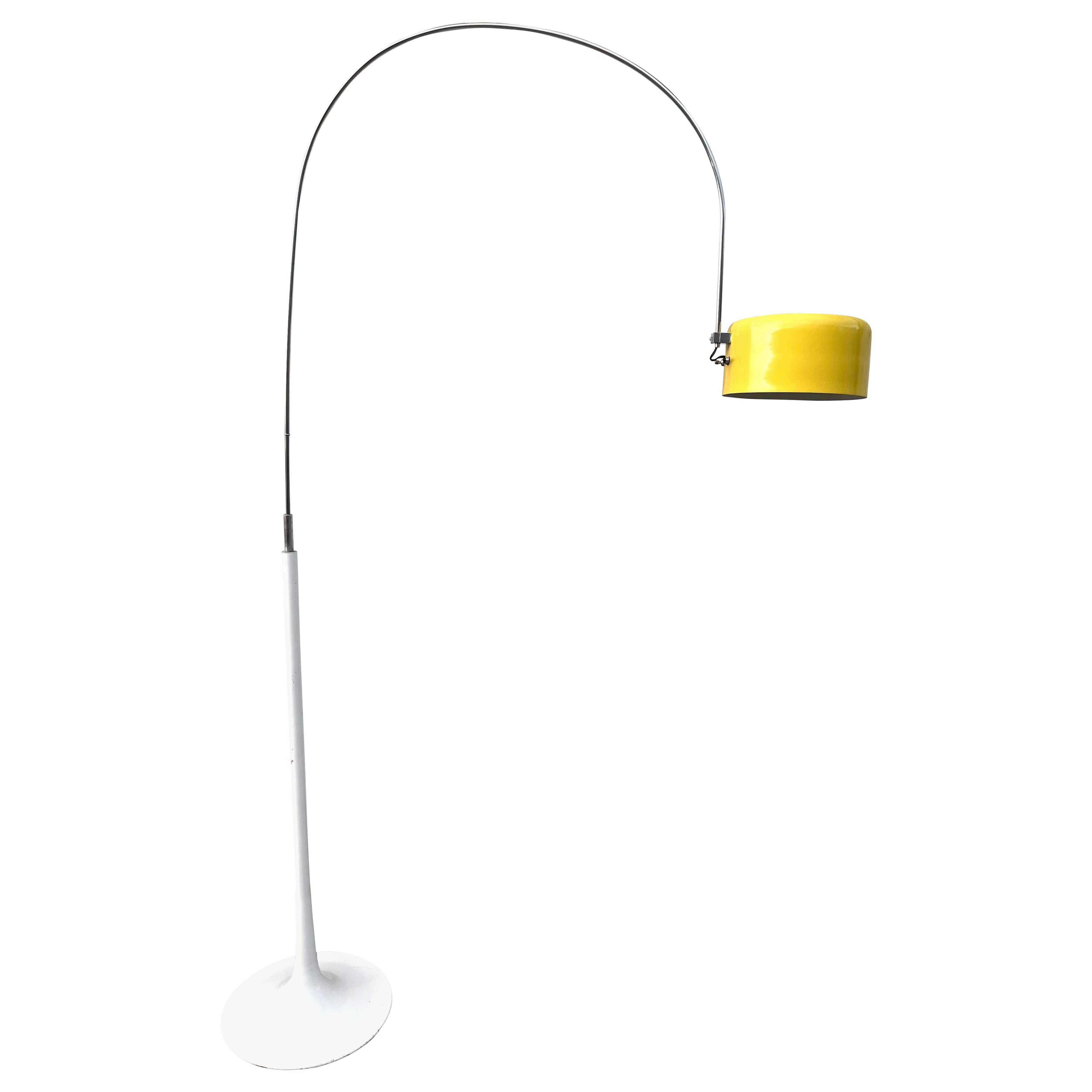 Mid Century Modern Floor Lamp in the Joe Colombo Style. Circa 1970s
