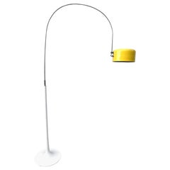 Moderne Stehlampe aus der Mitte des Jahrhunderts im Joe Colombo-Stil. Circa 1970er Jahre