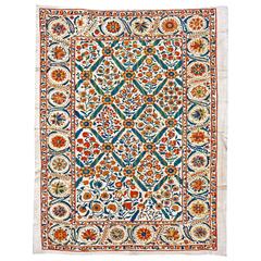 Vintage Uzbek Suzani Textile