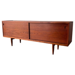 Rare Teak Credenza by Niels Moller, Danish Modern, 1960s