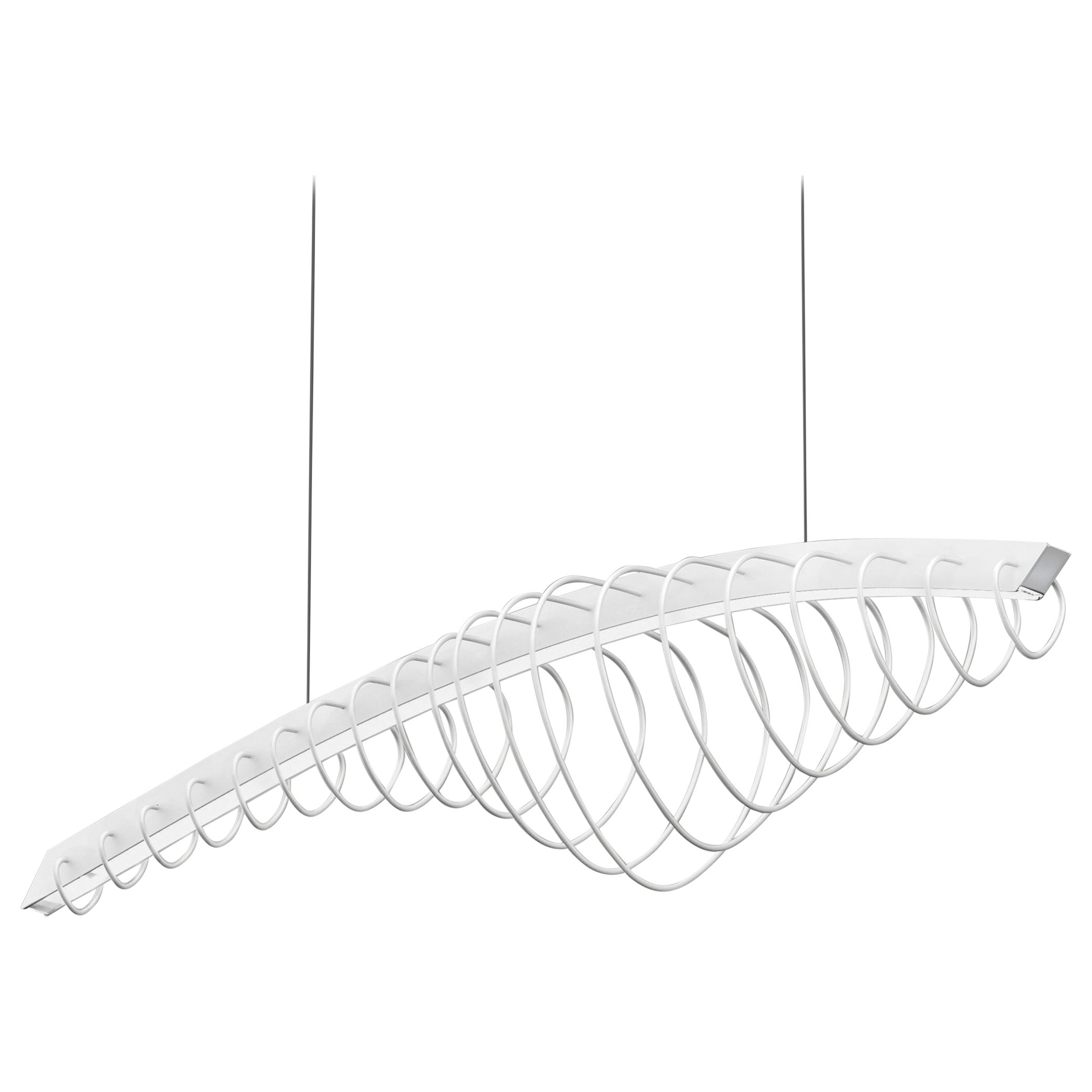 Lampada a sospensione MMM Whale White di MM Lampadari in vendita