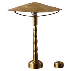 Table Lamp by Jordan Hufnagel in solid brass