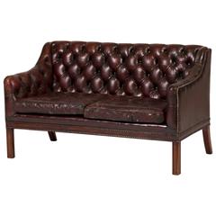 Antique Tufted Sofa