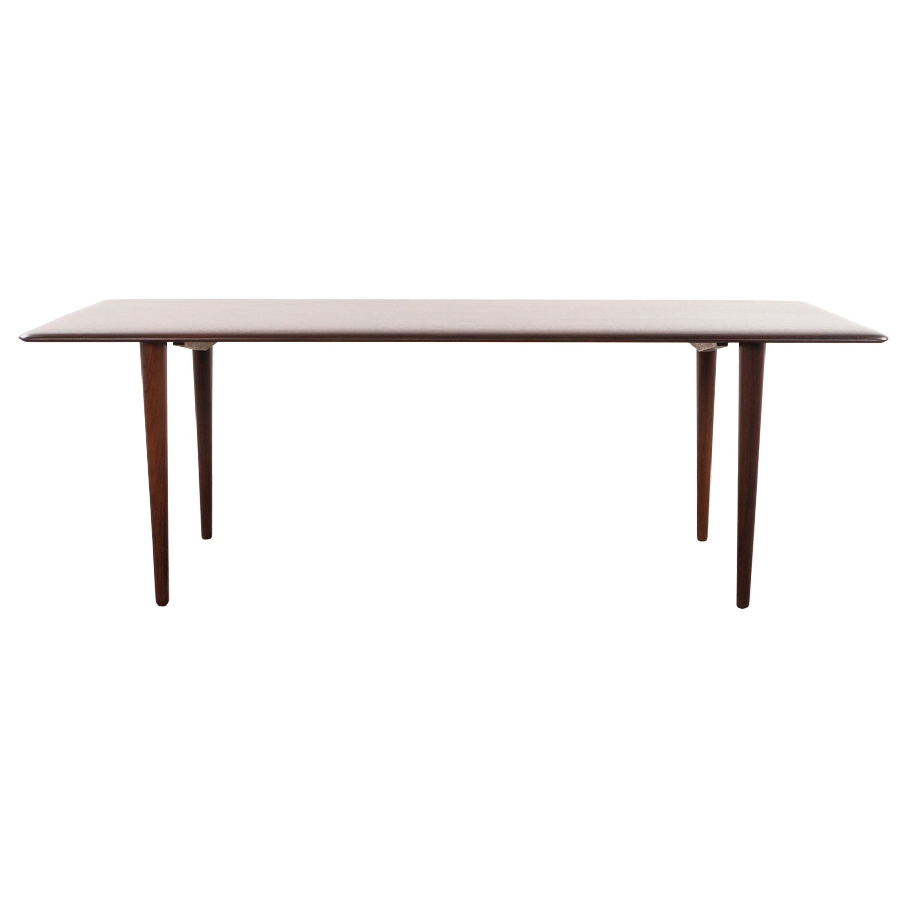 Table basse en bois de rose massif de Hvidt & Molgaard