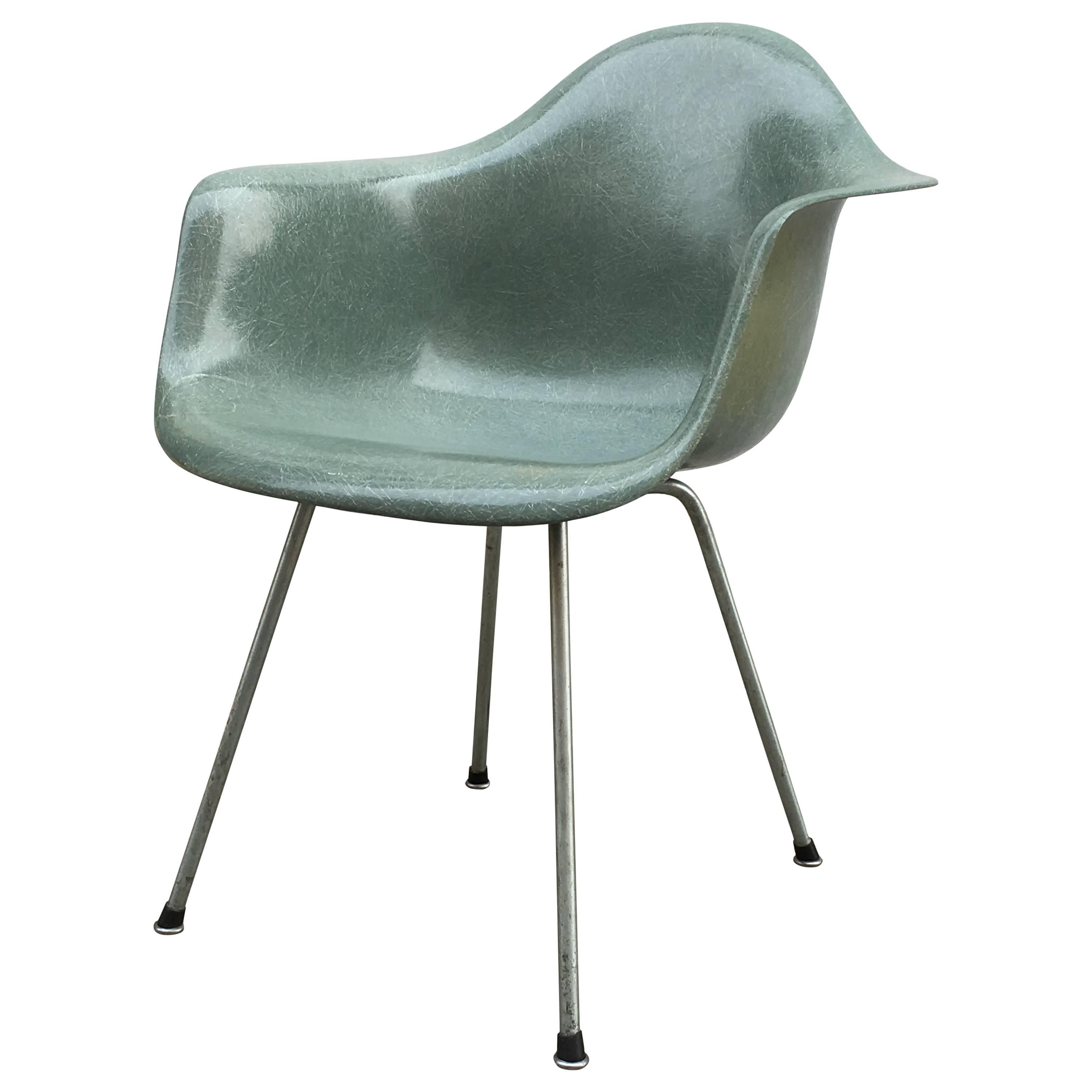 Eames Zenith Seafoam Green DAX Dining Chair