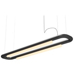 Lustre / Lampe à suspension Contemporary 'Pipeline CM6-P' Black by AND