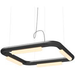 Lustre / Lampe à suspension Contemporary 'Pipeline CM5-P' Noir par AND