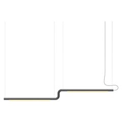 Contemporary Kronleuchter / Hängeleuchte 'Pipeline CM3-P' Schwarz von AND