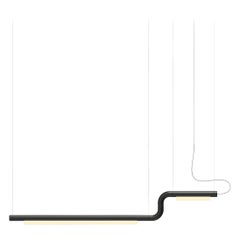 Lustre / Lampe à suspension Contemporary 'Pipeline CM2-P' Noir par AND