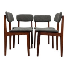 Set di 4 sedie da pranzo vintage del Mid Century Modern di RS Associates