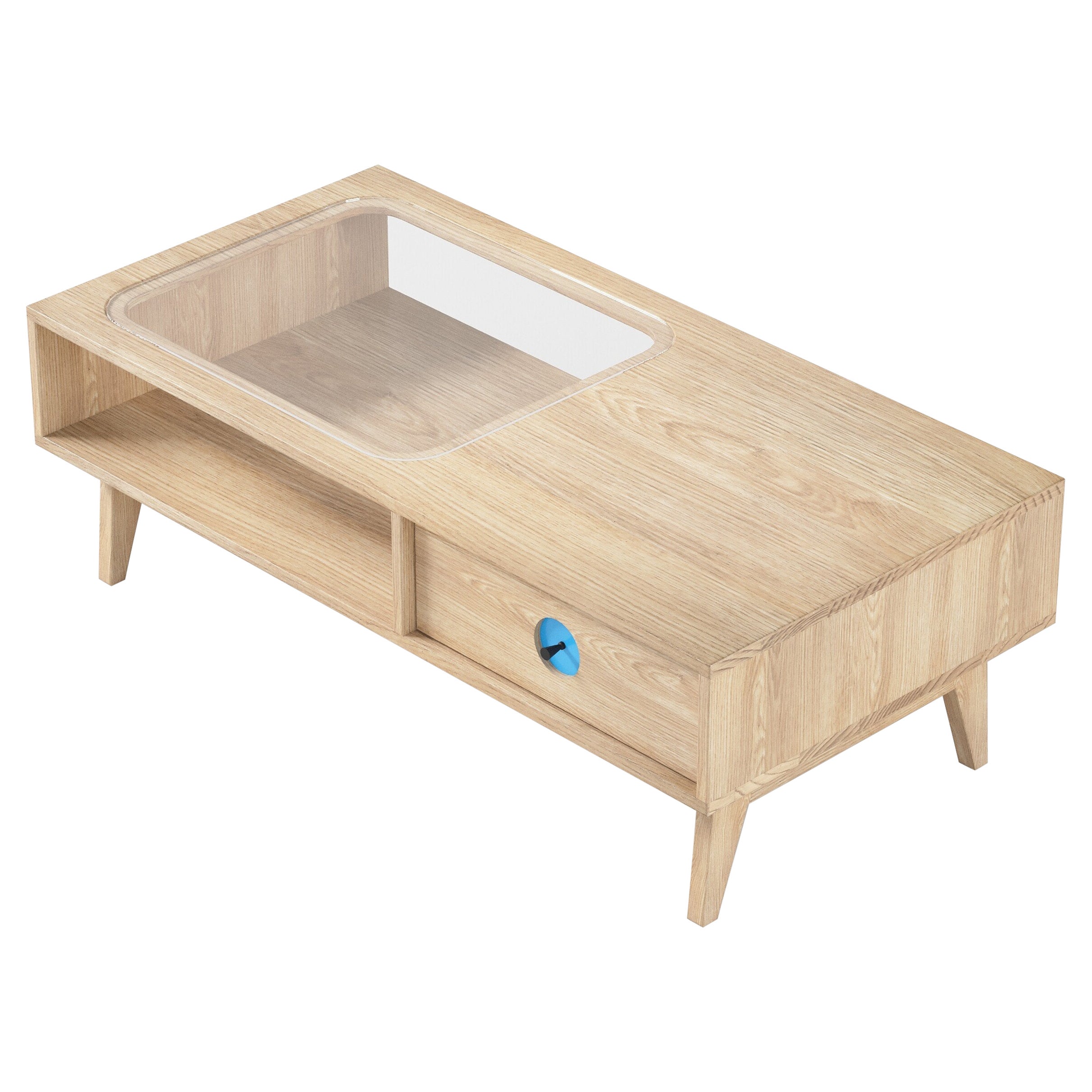 Florence Couchtisch aus Eschenholz (Tiffany) von The Spalty Dog