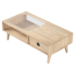 Florence Couchtisch aus Eschenholz (Perle) von The Spalty Dog