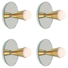 Set of Four Echo One Sconce in Brass, from Souda, Made to Order