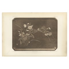 Antique A Symphony of Nature – from Audsley’s Japanese-Inspired Decorative Series, 1884
