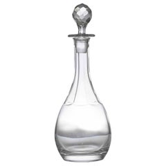 Jarra de cristal vintage, Italia, años 70