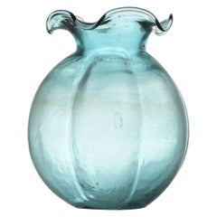 Vintage Glass Vase, italy, 1970s