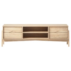 Florence Media Console in Wood Wood (Nature) di The Spalty Dog