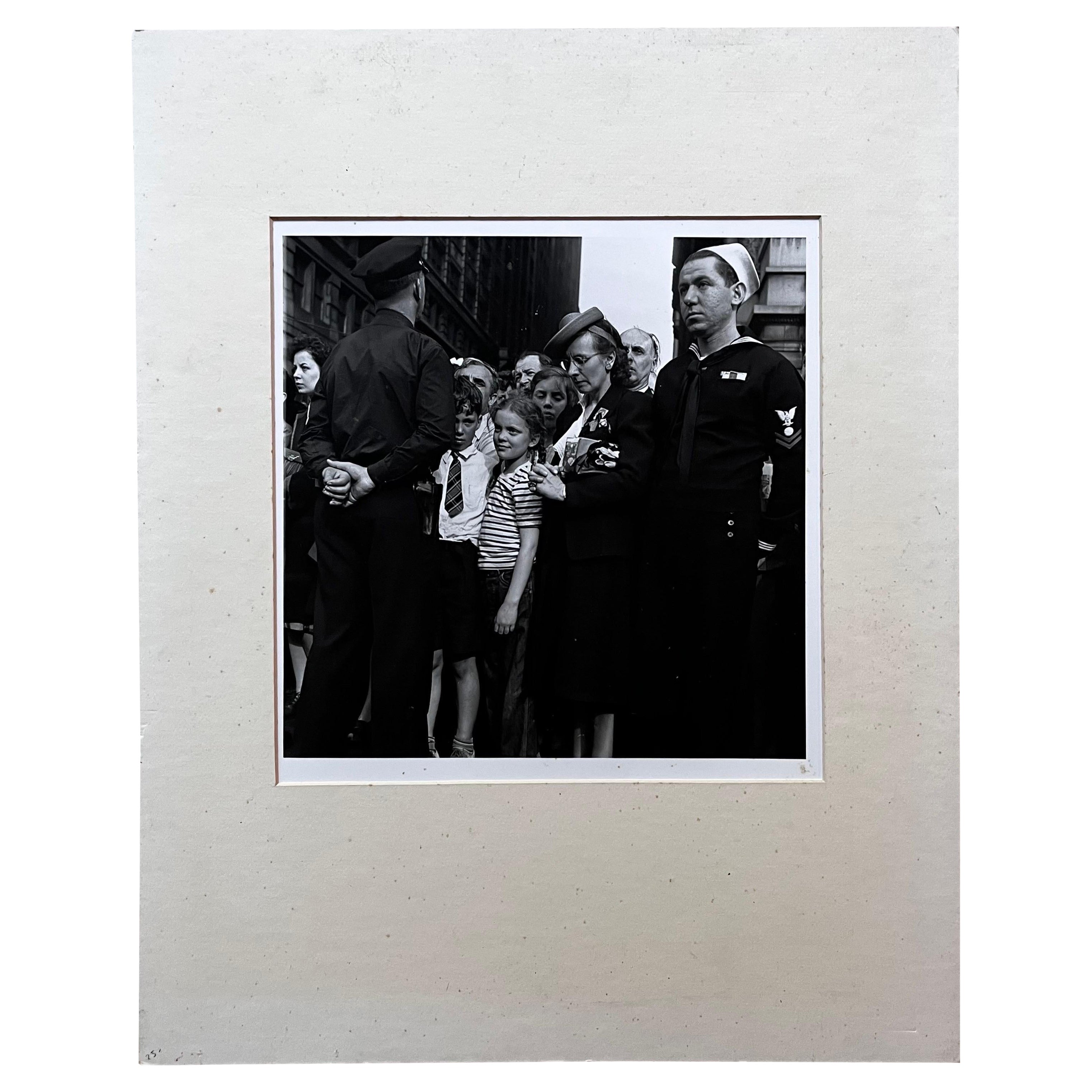 Fotografía en blanco y negro en Nueva York en 1942 - Artista desconocido
