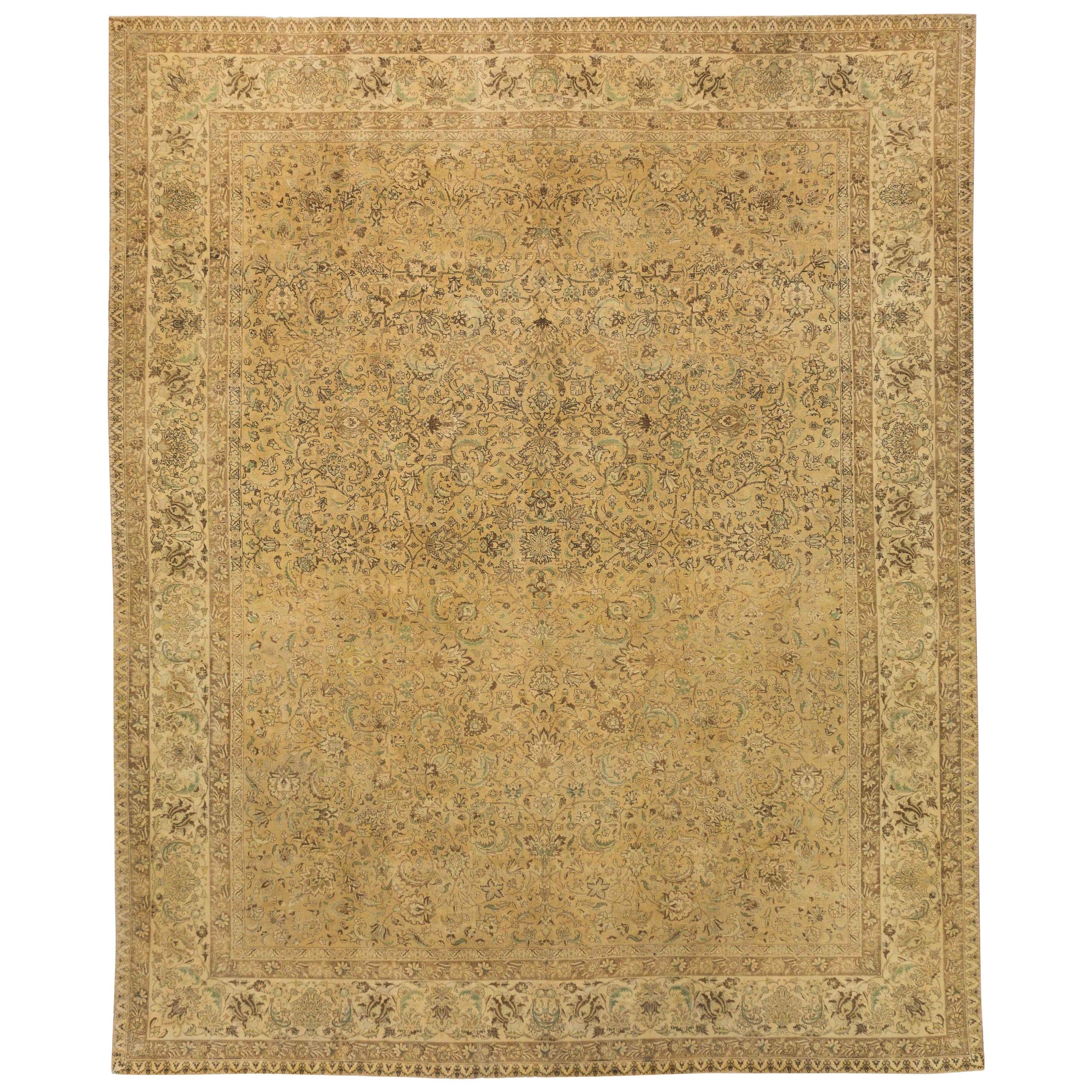 Persian Tabriz Area Rugs - 16424