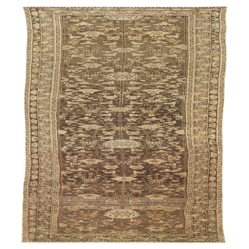 Tapis de course persan Heriz Circa 1880 - 52069