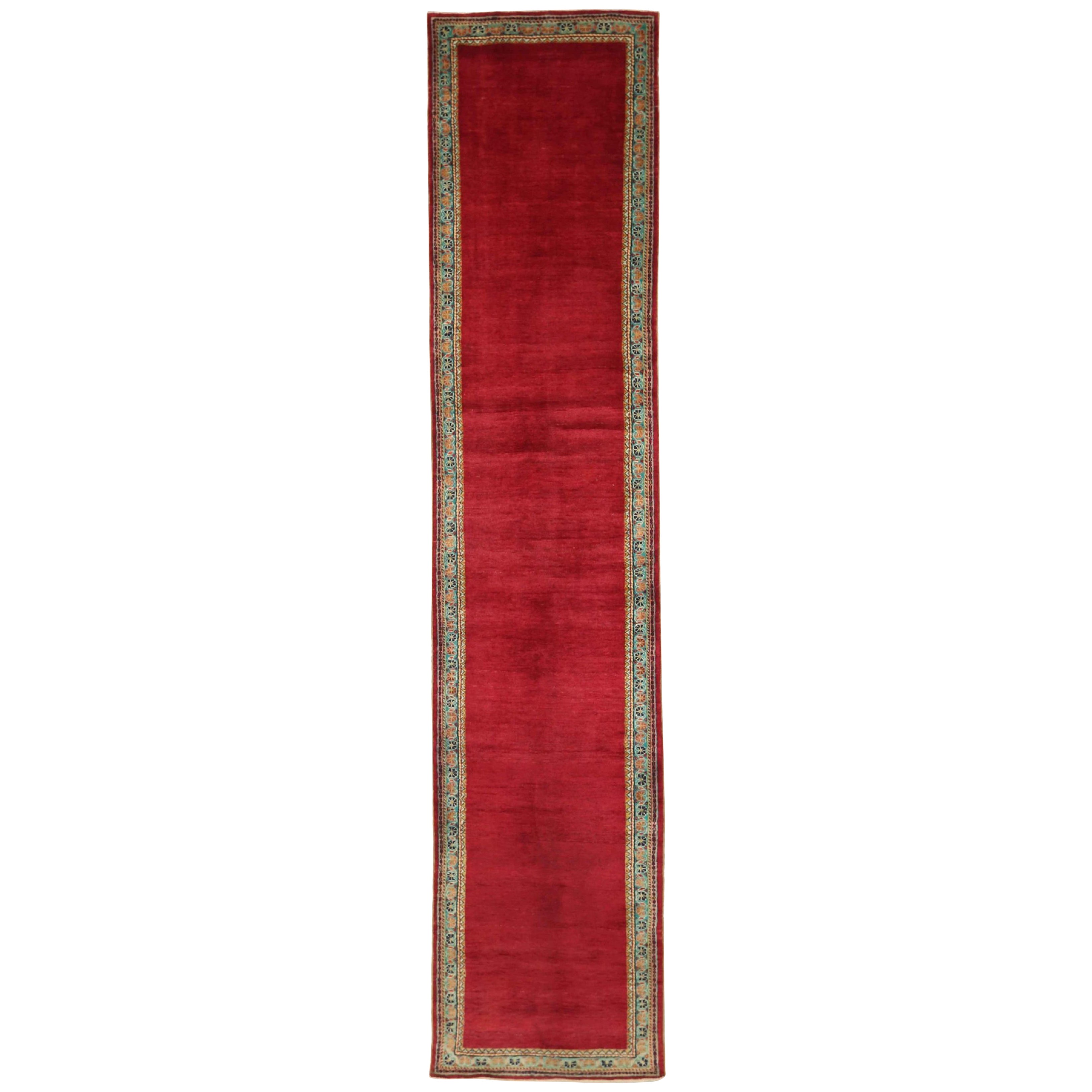 Tappeto Persiano Mahal Runner Circa 1880 - 52149