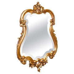 Antique Baroque Wall Mirror, French, Giltwood, Vanity, Hallway, Edwardian, 1910