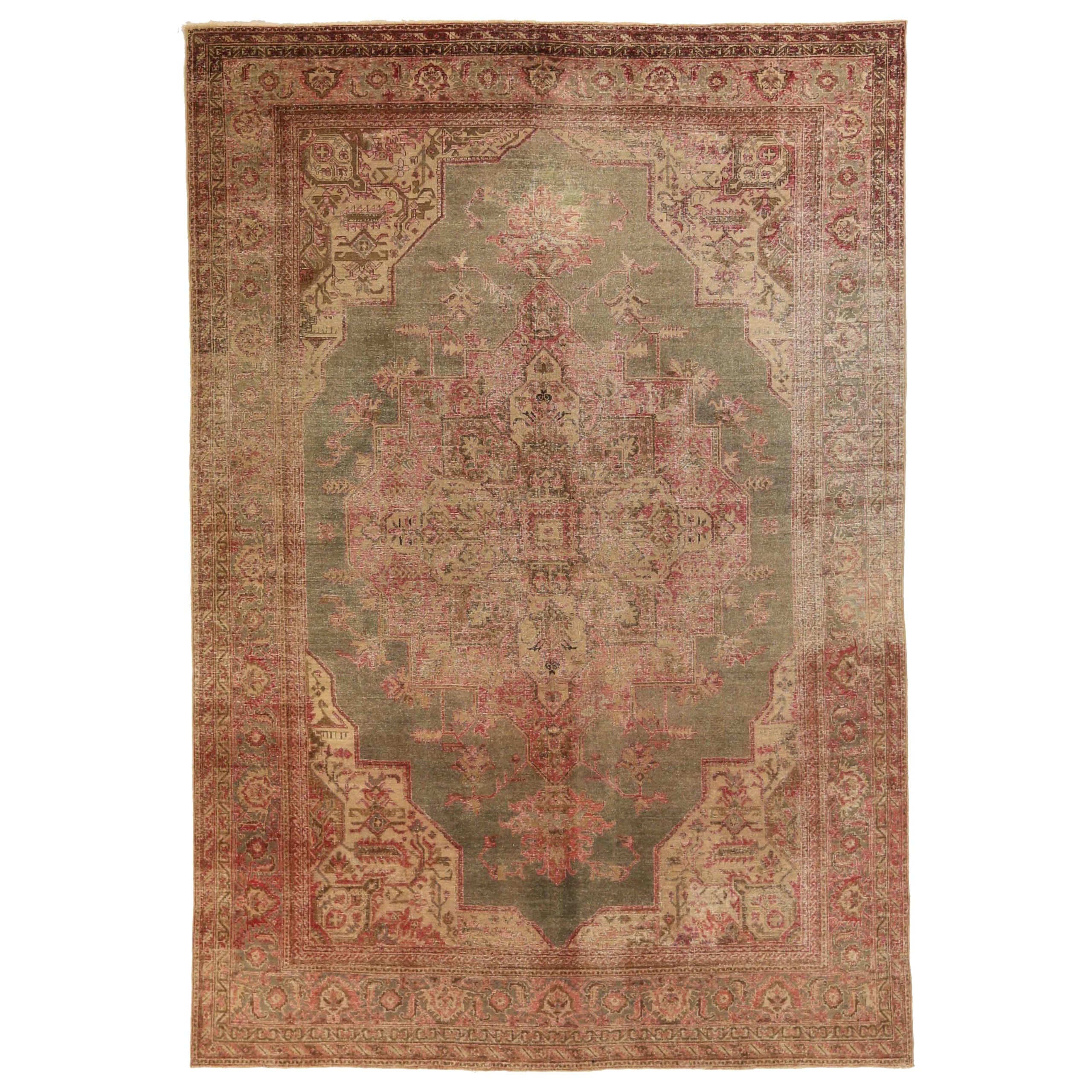 Tapis persans de Tabriz - 67964