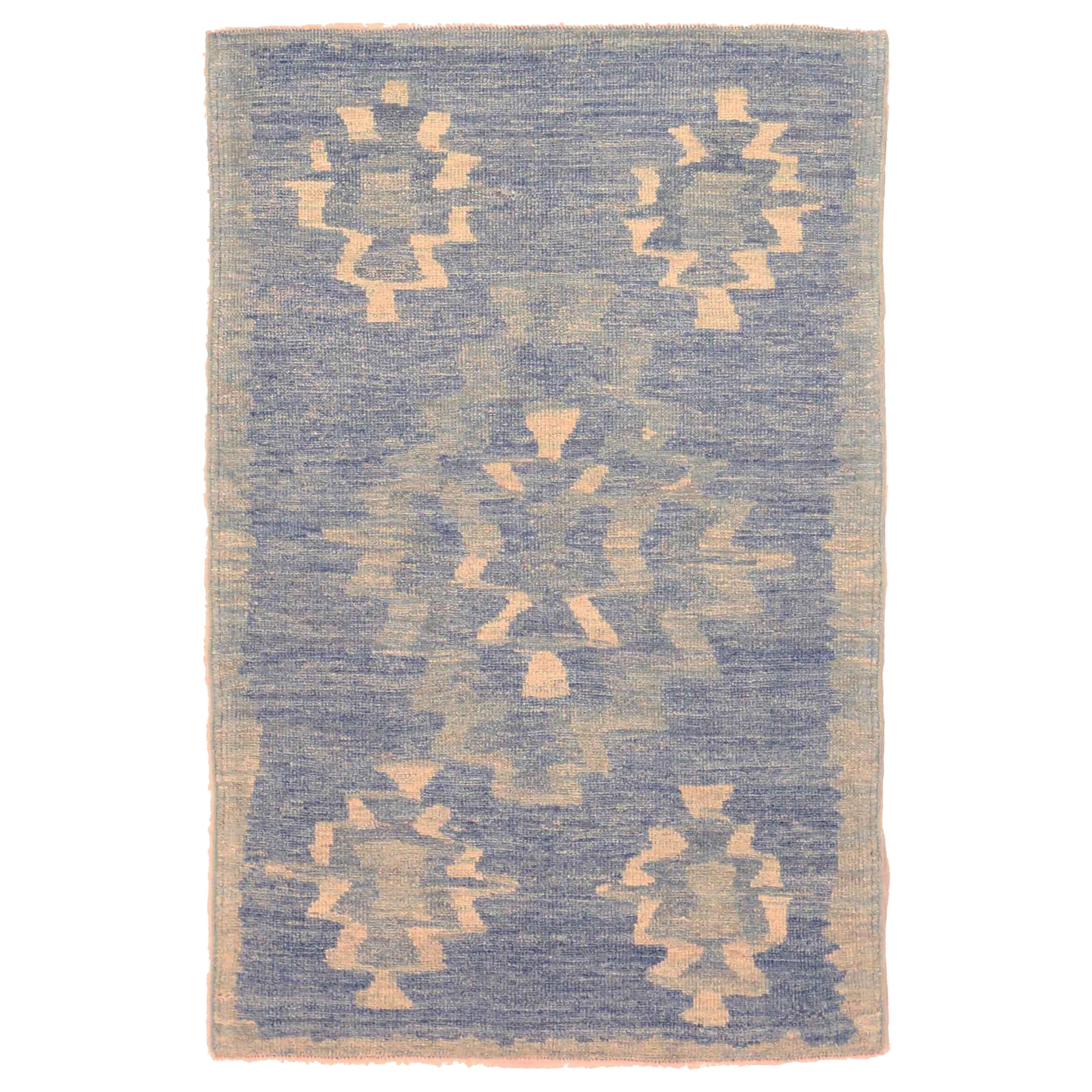 Tapis persans Oushak vers 1990 - 68051 en vente