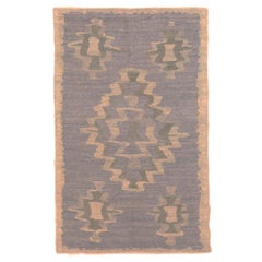Persian Oushak Area Rugs Circa 1990 - 68070