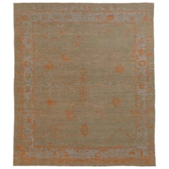 Persian Oushak Area Rugs Circa 1990 - 68059