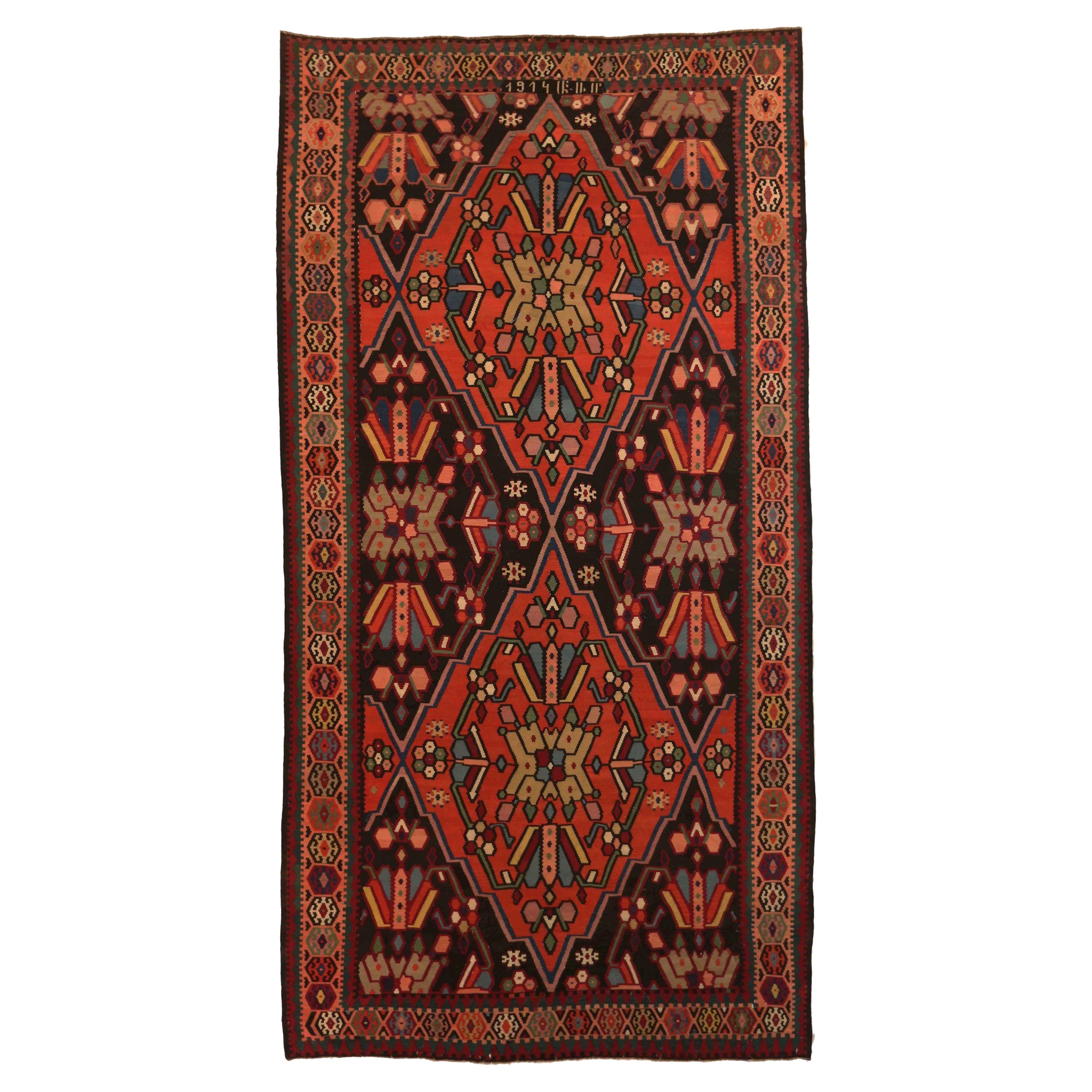 Russian Kilim Area Rugs - 68086