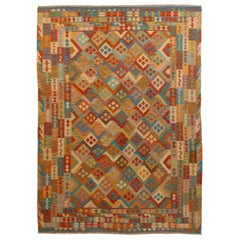 Afghanistan Kilim Area Rugs Circa 1990 - 68104