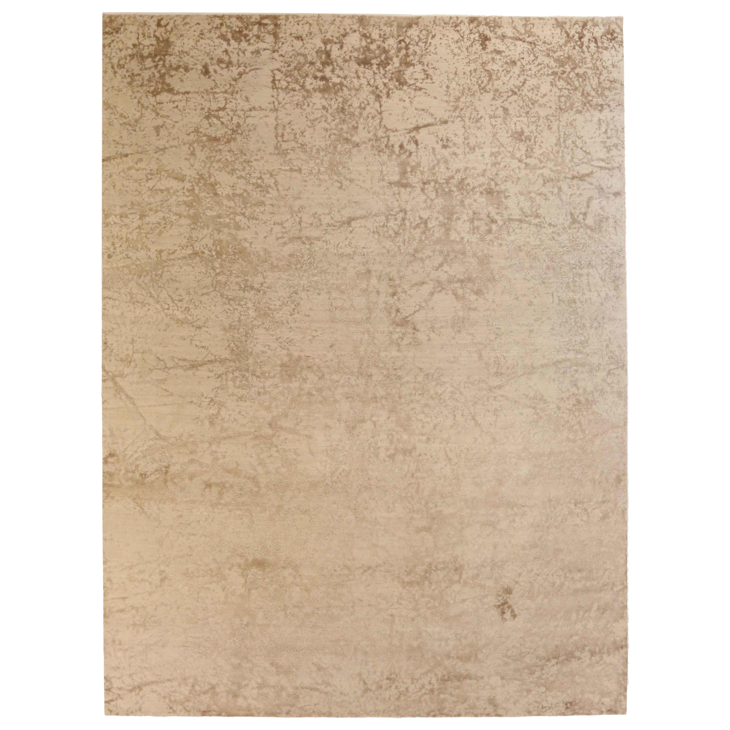 Antike weiße/Natural Beige indische Teppiche Circa 1990 - 68105