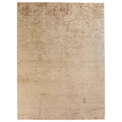 Tapis d'Inde anciens blancs/beige naturel, vers 1990 - 68105