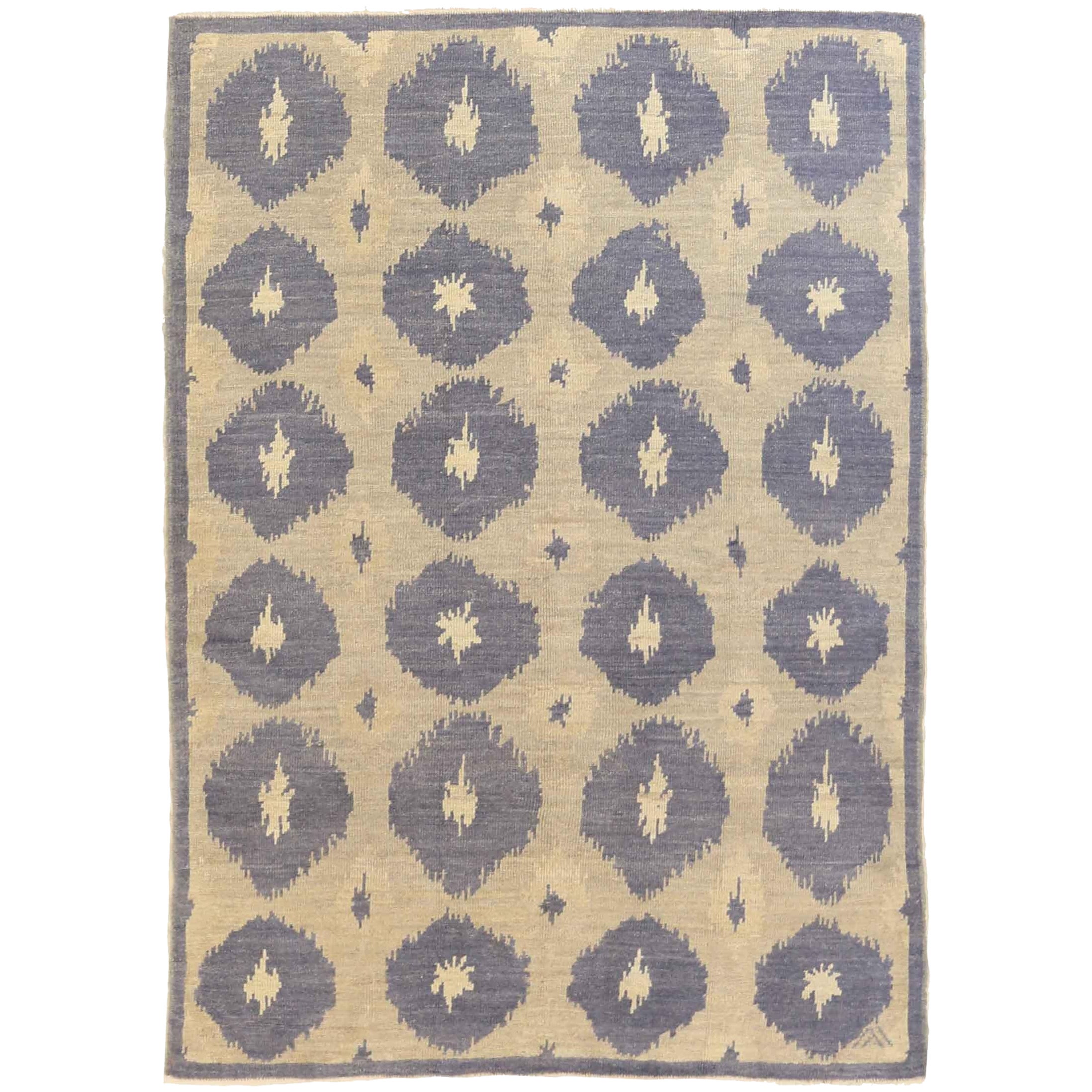 Tapis persans Oushak vers 1990 - 68220
