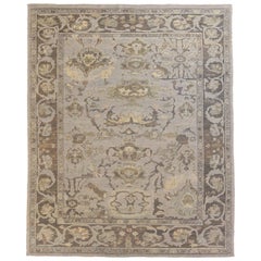 Persian Oushak Area Rugs Circa 1990 - 68224