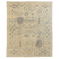 Tapis persans Oushak vers 1990 - 68382