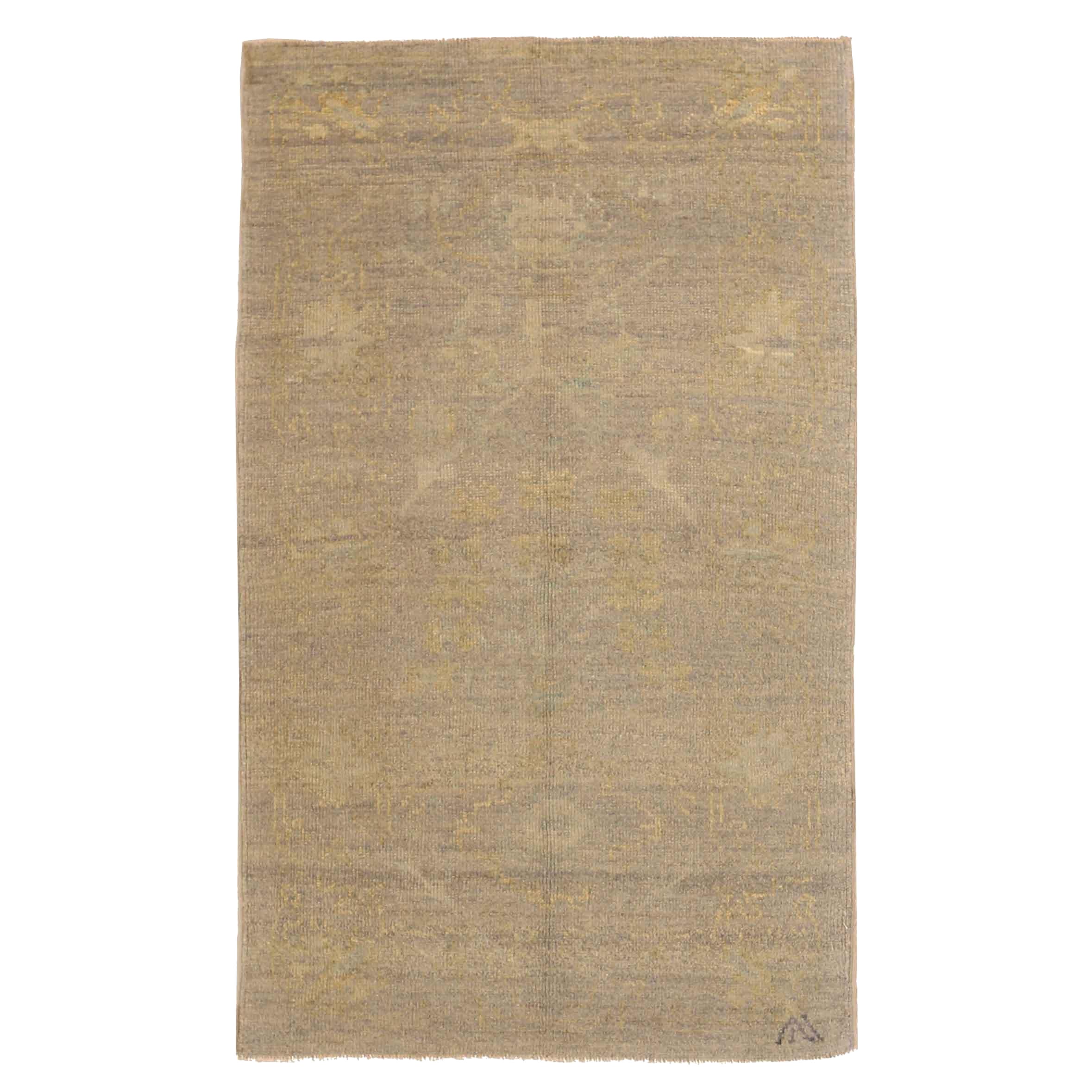 Tapis persans Oushak vers 1990 - 68562 en vente