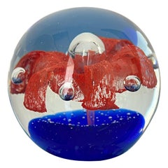 Mid century modern Murano Glass Paperweight, 1960s