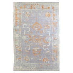 Tapis persans Oushak vers 1990 - 68732