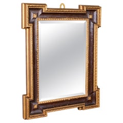 Small Antique Vanity Mirror, English, Gilt Gesso, Hall, Neoclassical, Victorian