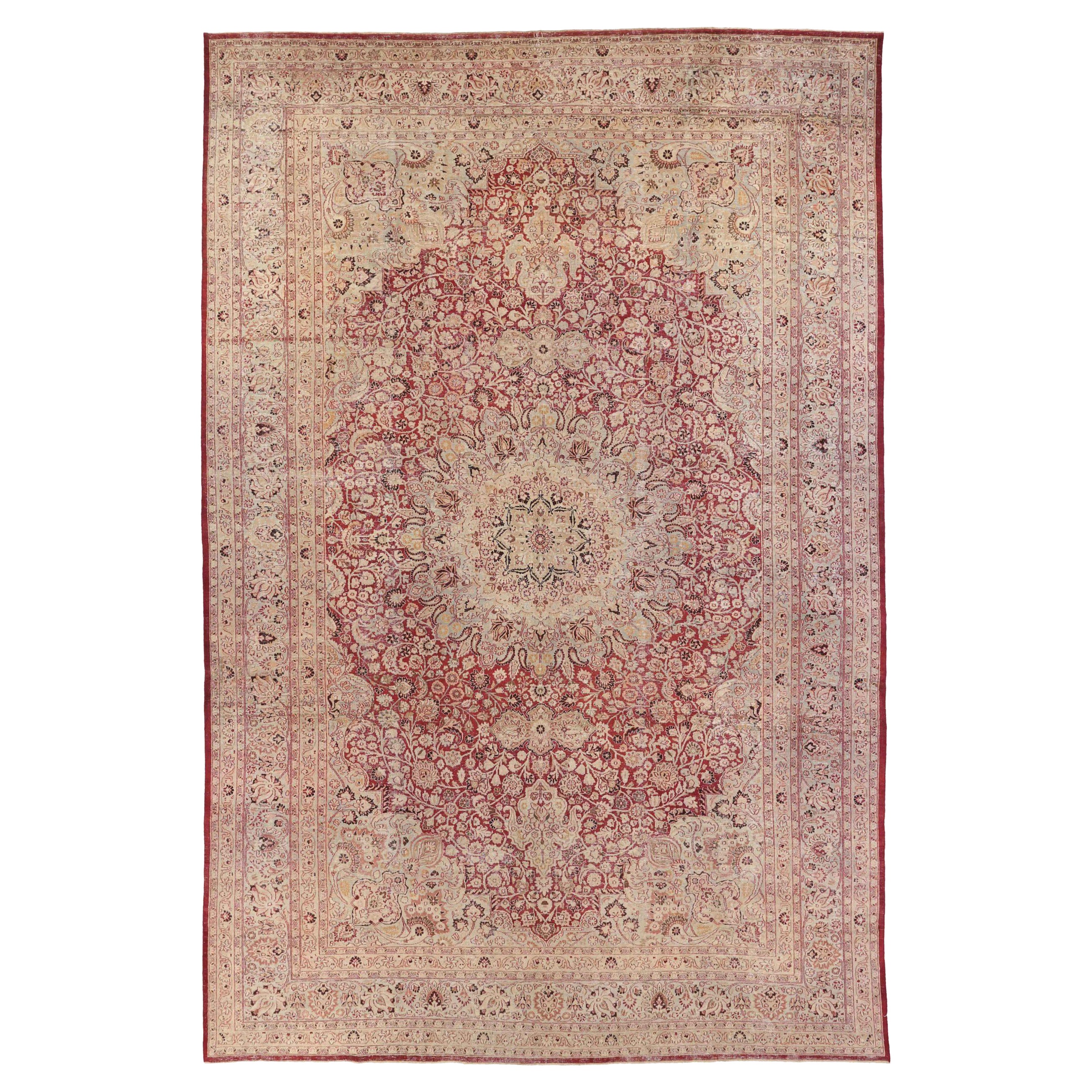 Persian Mashad Area Rugs - 68895