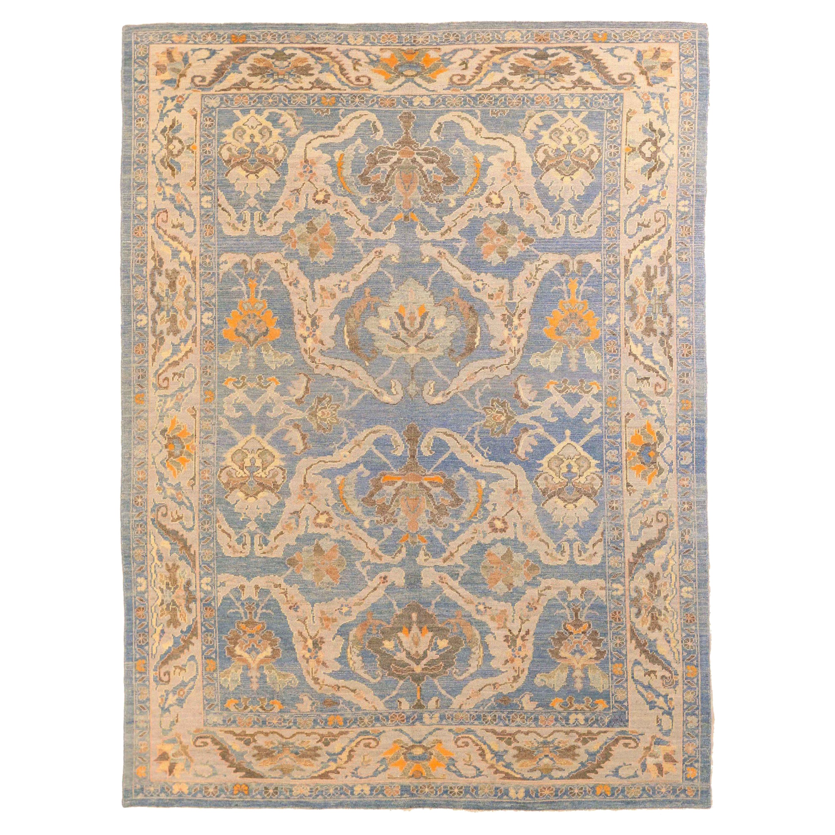 Tapis persans Oushak vers 1990 - 68868