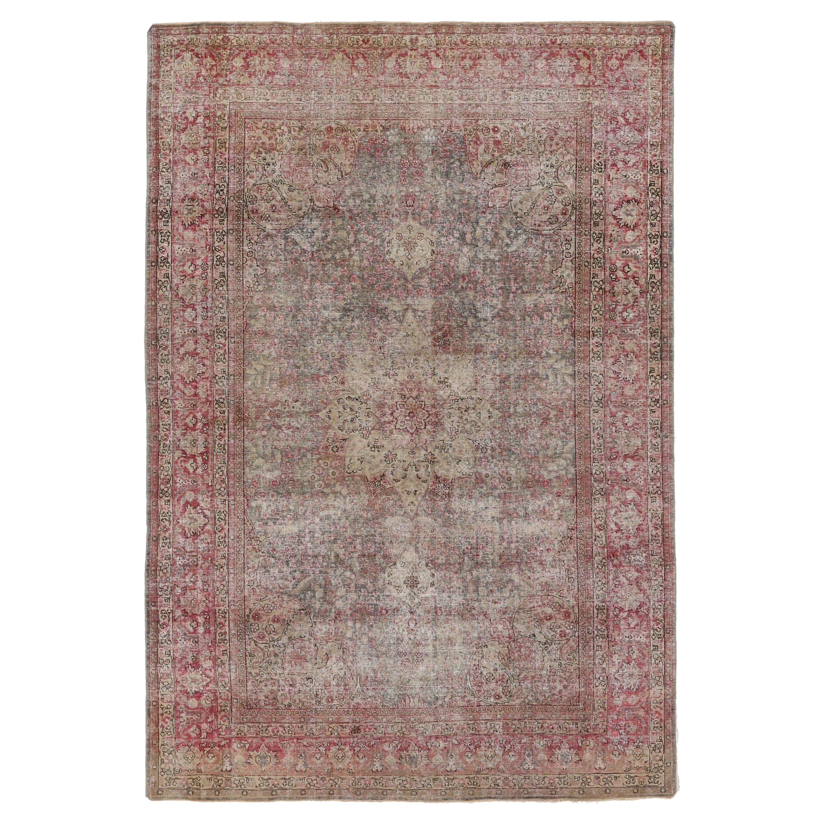 Tapis persans de Tabriz - 68897