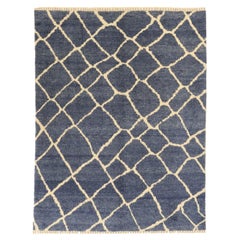Vintage Moroccan Shaggy Area Rugs Circa 1990 - 68915