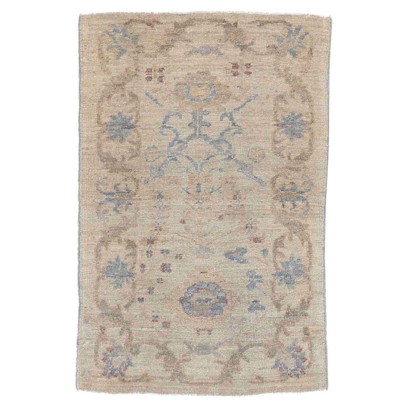 Tapis persans Oushak vers 1990 - 68986 en vente