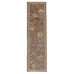 Persian Oushak Runner Rug - 68989