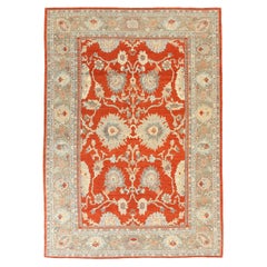Persian Oushak Area Rugs Circa 1990 - 69047