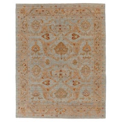Persian Oushak Area Rugs Circa 1990 - 69053