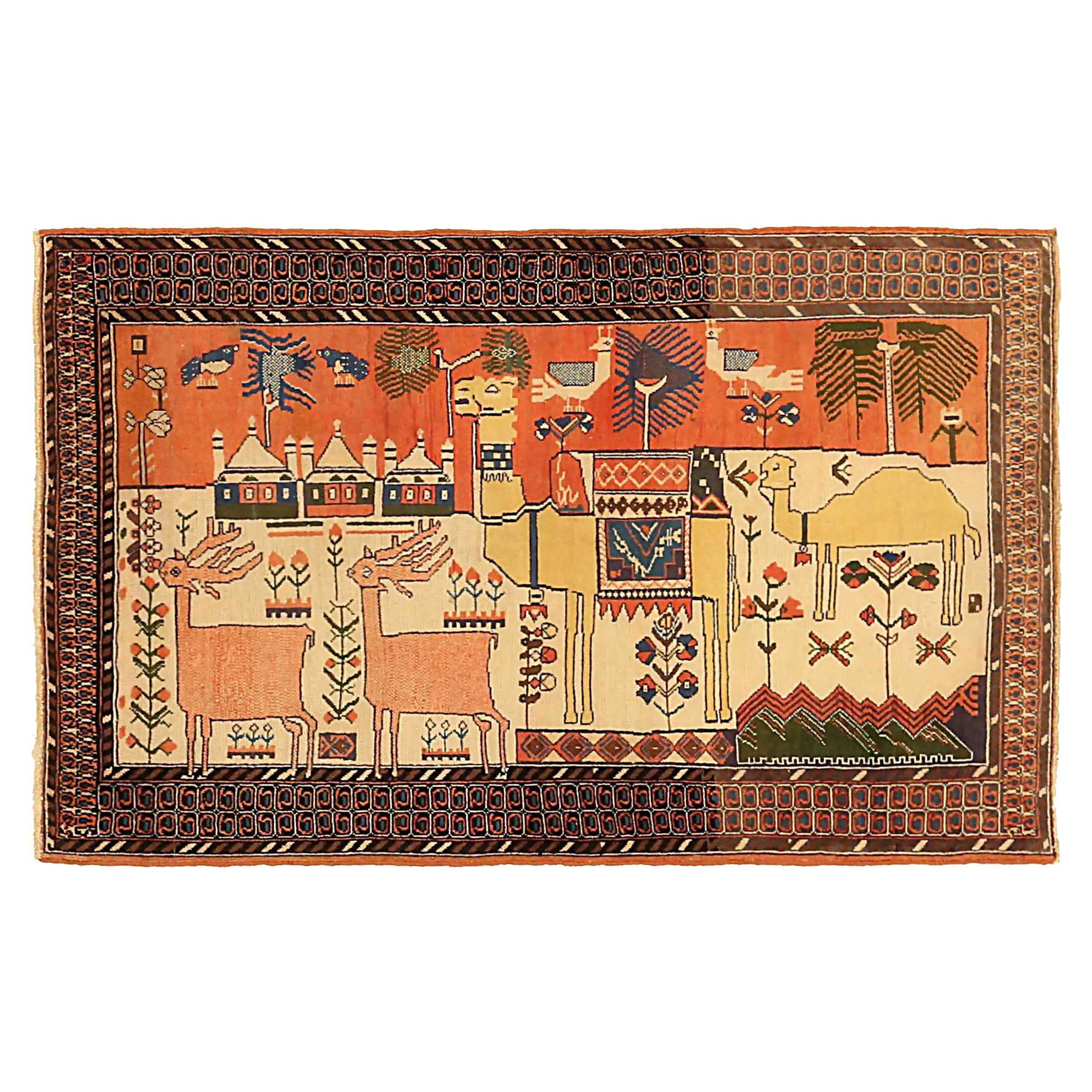 Persian Mashad Area Rugs - 69065